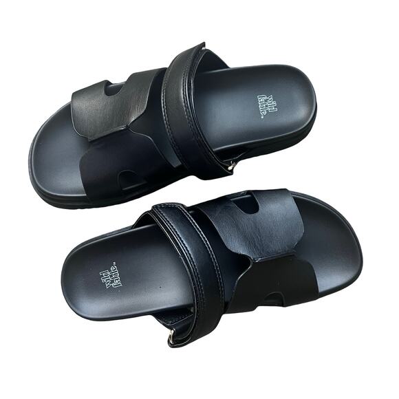 WILD FABLE Hayley Slide Sandals Black - Picture 2 of 3